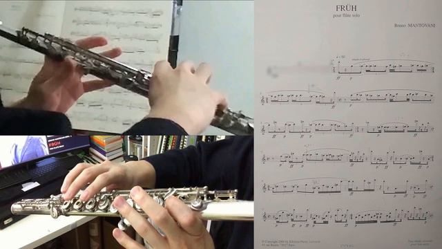 MINI SOUND-BITE #2 : Früh, for solo flute (Bruno MANTOVANI) смотреть онлайн