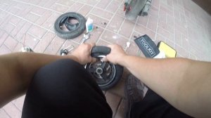 #13 Замена покрышки и камеры на электросамокате kugoo M4. Без комментариев.