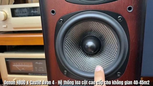 Denon H800 & Castle Avon 4 - Hệ thống âm thanh đời mới cho không gian hiện đại смотреть онлайн