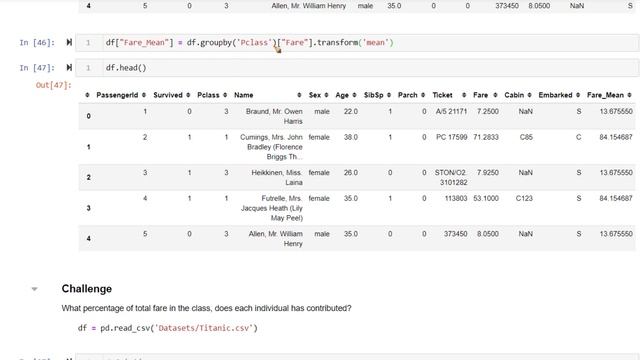 Why Transform Method in Pandas is being used by Data Scientist? Part:30 #Datascience #Pandas #Pytho смотреть онлайн