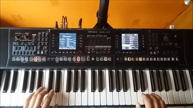 Roland EA7 | Instrumental Disco style 80s Momento Magic - Love Girl Heart cover смотреть онлайн
