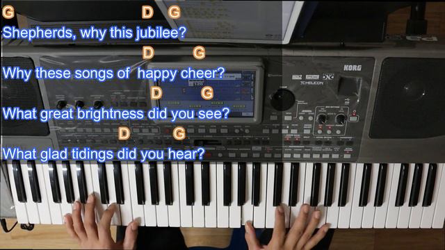 Angels We Have Heard On High With Chords + Lyrics смотреть онлайн