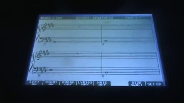 Yamaha PSR-S750 -- Super Robot Monkey Team Hyper Force Go! theme sheet music смотреть онлайн
