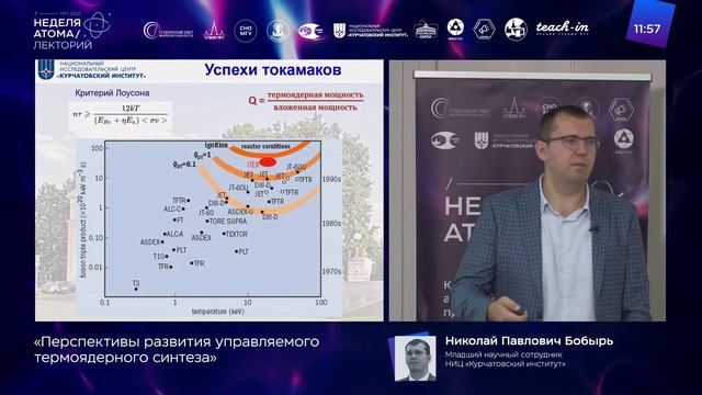 Лекторий. Неделя атома — 2022. Бобырь Николай Павлович смотреть онлайн