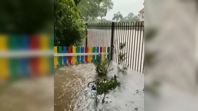 Lismore flooding as rivers burst their banks in NSW, Australia смотреть онлайн