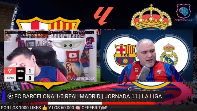 ?BARÇA 1-2 REAL MADRID - DERROTA DURA EN EL CLÁSICO | UN NUEVO PENALTI SIN PITAR смотреть онлайн