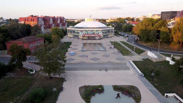 Рязань с высоты птичьего полета. смотреть онлайн