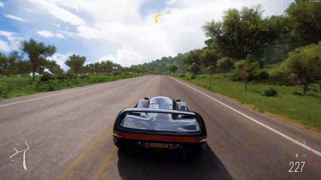 Forza Horizon 5 . Schuppan 962CR 1993 . Car Show Speed Jump Crash Test Drive . смотреть онлайн