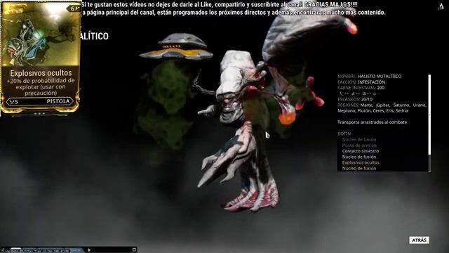 Warframe como conseguir el mod Explosivos Ocultos (Concealed Explosives).Modificador raro V смотреть онлайн