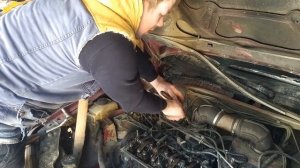 Разбираем двигатель на Пежо 306