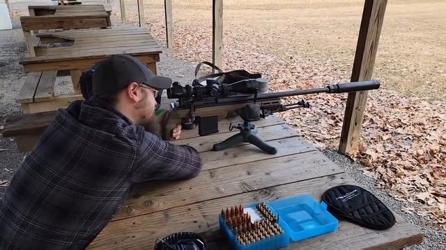 Dead Air Nomad-L with E-Brake | Remington 700 .308 смотреть онлайн