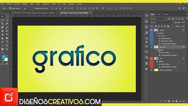 ✔️ Cómo CREAR Letras 3D en PHOTOSHOP ◘〚 TRUCO SECRETO!!! 〛⦿ Texto 3D смотреть онлайн