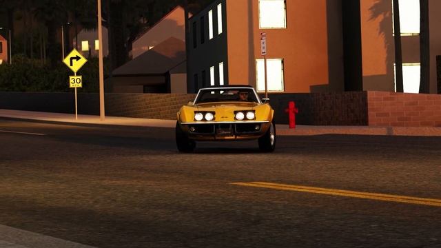 Assetto Corsa - Chevrolet Corvette C3 Stingray '69 смотреть онлайн