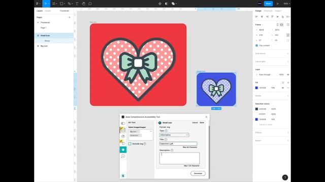 Adee Alternative text in Figma смотреть онлайн