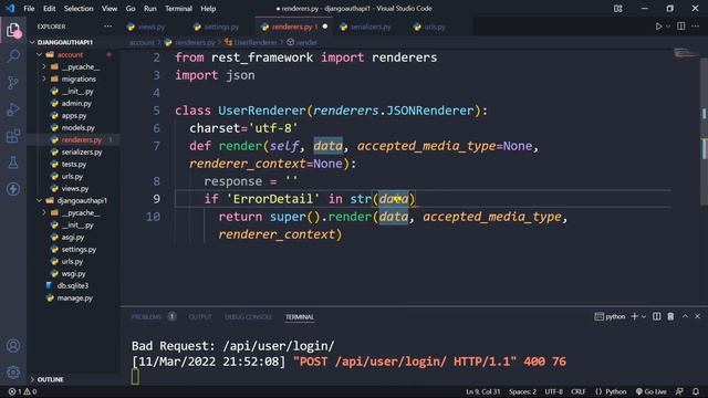 Complete Authentication API with JWT in Django REST Framework (Hindi) смотреть онлайн