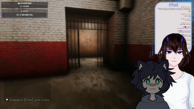 Я УПАЛ  [Escape The Backrooms][RuVtuber] + @Rikka2k