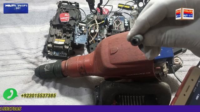 Hilti TE 706 AVR Red Light Reset with WiFi SRT (service reset tool) command with android mobile .?. смотреть онлайн