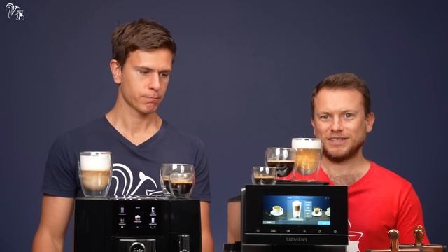 Siemens EQ900 vs. Jura J8 im Kaffeevollautomat Duell смотреть онлайн