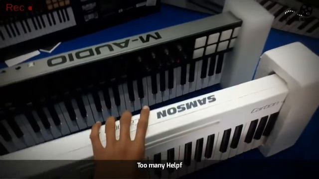 M-AUDIO oxygen 49 & Samson carbon 49 | Upcoming video info-Comparison,unboxing,review,feature|Studi смотреть онлайн