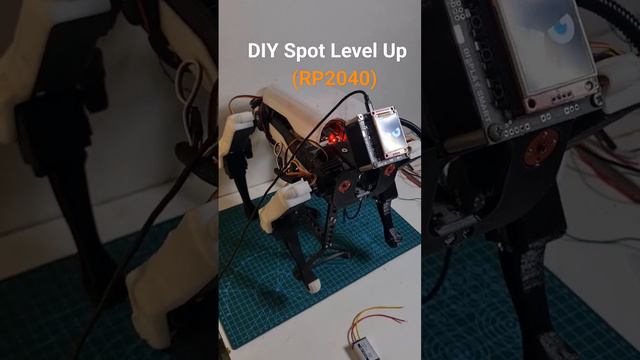 Project สร้าง SPOTMicro Levels Up(RP2040) #diy#robot #gadgets#trending#shortvideo #rp2040 #python смотреть онлайн