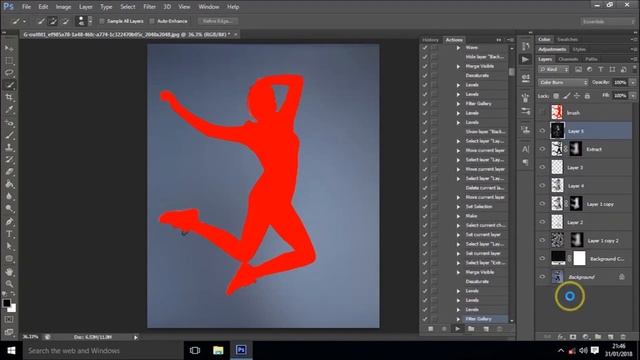 Moon Stone Photoshop Action (free download) смотреть онлайн