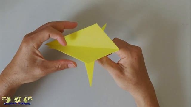 How to make an Origami Helicopter - Step by Step смотреть онлайн