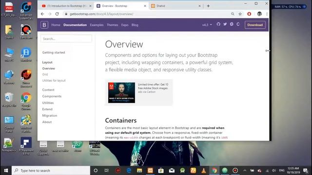 bootstrap Introduction смотреть онлайн