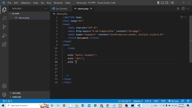 TODAY PHP TOPIC BASIC смотреть онлайн