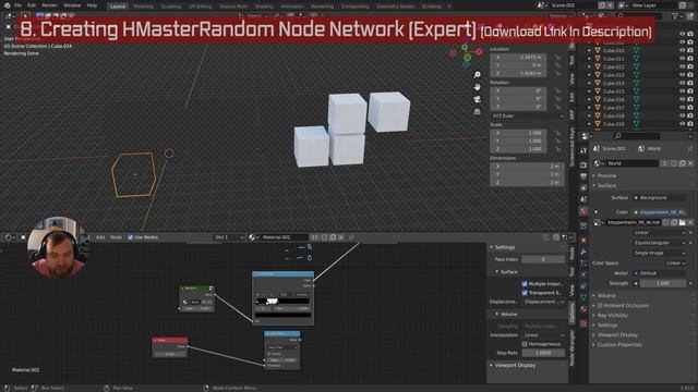 How To Procedurally Randomize Background Characters (Blender 2.93) смотреть онлайн