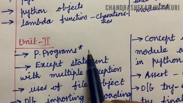 PYTHON PROGRAMMING -UNIT 1 & 2 -IMPORTANT AND GUNSHOT QUESTIONS-JNTUH R18 смотреть онлайн