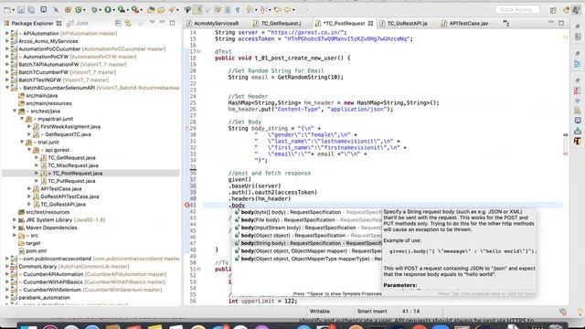 Batch 8 API Automation Using Rest Assured Part 11 смотреть онлайн