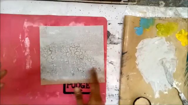 reverse decoupage and crackle on faux glass смотреть онлайн