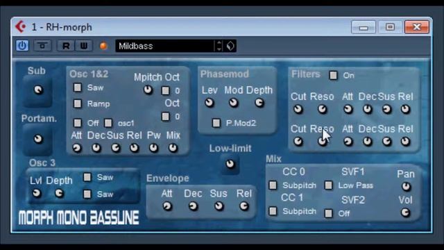 Morph Mono Bassline by RH смотреть онлайн