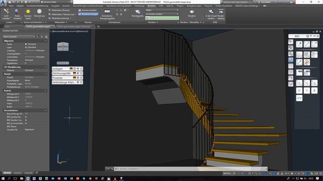 Renderings in Autodesk Advance Steel смотреть онлайн