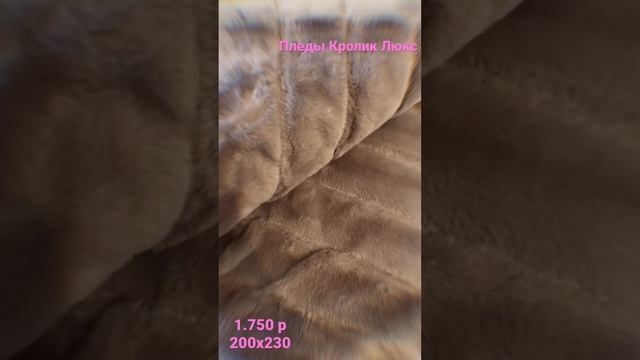 Пледы/покрывала Люкс стриженный Кролик ? Размер: 200*230