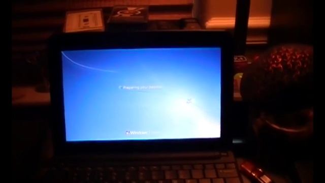 Windows 7 Starter Install on Dell Mini 10 смотреть онлайн