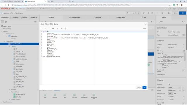 Curso Basico Oracle APEX Parte 9 - Modificando Nuestro Interactive Report смотреть онлайн