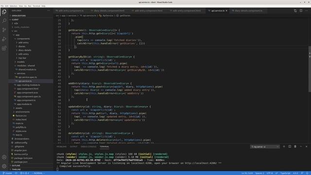 MEAN CRUD example (2 fo 2) (MongoDB, Node.js, Express.js, Angular) смотреть онлайн
