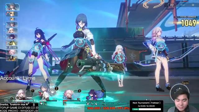 [LIVE] JOKI GACHA JINGLIU SEMOGA GACORRRR | Joki Swarm | Honkai Star Rail - [Topup Di Ditusi] смотреть онлайн