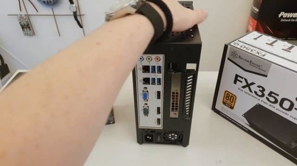 ?? Tesla P4 with i7-4770 minicomputer – scavenging old parts from my shelves