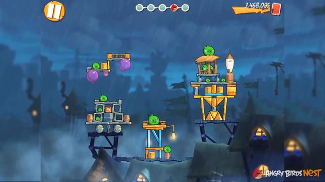 Angry Birds 2 Boss Fight 102! King Pig Level 740 Walkthrough - iOS, Android смотреть онлайн