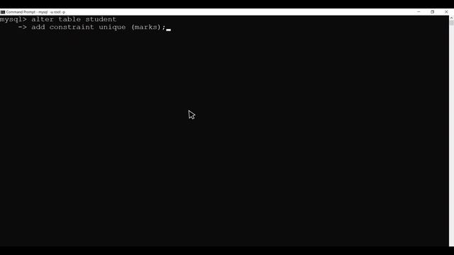 How to drop unique constraint from a column of predefined table in MySQL | SQL | Oracle смотреть онлайн