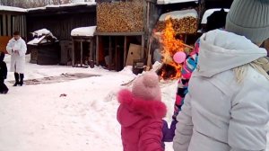 Как мы жгли бабу на масленицы