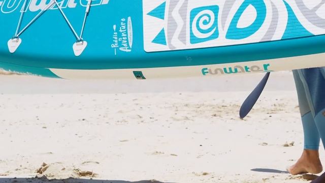 FUNWATER NEW-TIKI INFLATABLE PADDLE BOARD смотреть онлайн