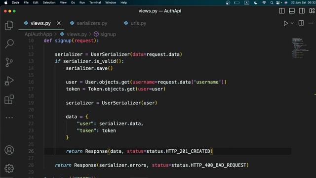 Token Authentication with Django REST Framework | 2023 смотреть онлайн