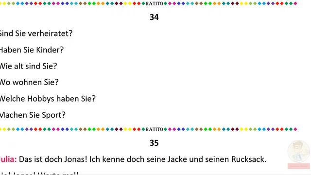 Deutsch lernen im Schlaf & Hören Lesen und Verstehen Niveau A1- 2/2 (22) смотреть онлайн