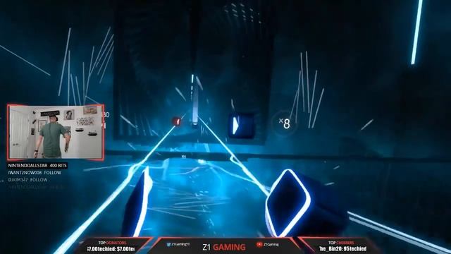 Beat Saber ALL SONGS ALL DIFFICULTIES..... Attempt Beat Saber Gameplay | Z1 Gaming смотреть онлайн