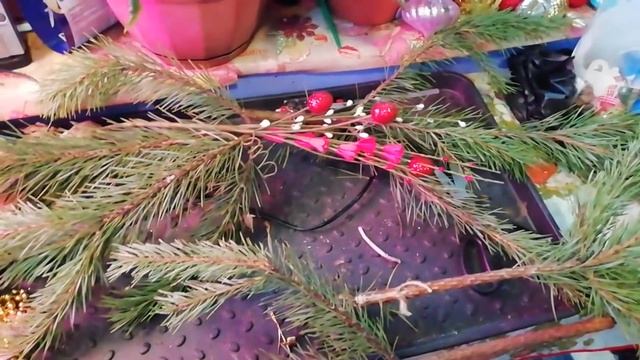 В лес за подснежниками. Продолжаю украшалки во дворе. смотреть онлайн