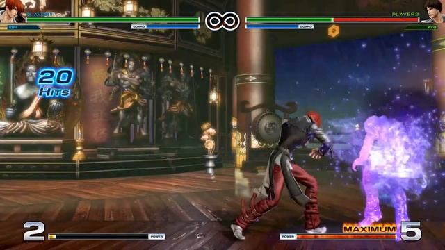 The King of Fighters XIV Steam Edition - Combo Iori смотреть онлайн