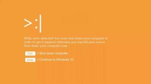 Windows 10 Kill Screen